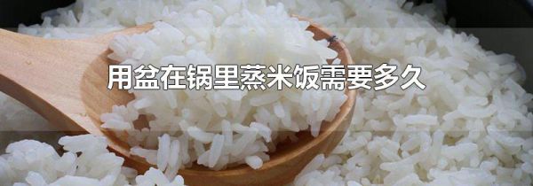 用盆在锅里蒸米饭需要多久