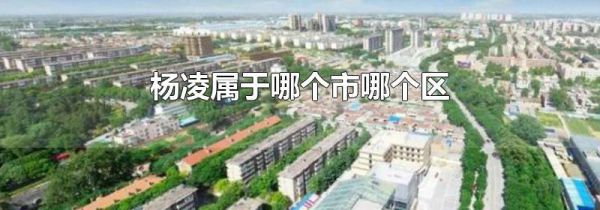 杨凌属于哪个市哪个区