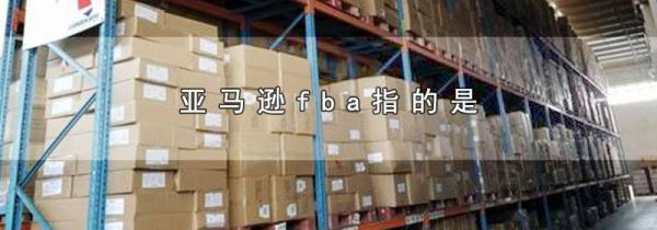 亚马逊fba指的是