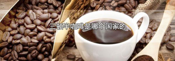三顿半咖啡是哪个国家的