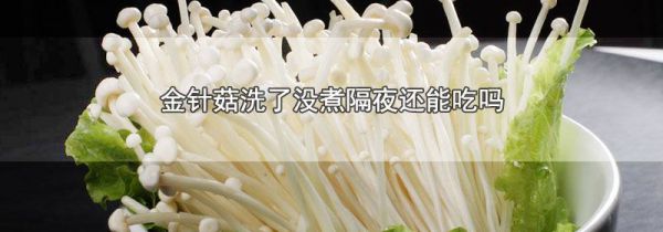 金针菇洗了没煮隔夜还能吃吗
