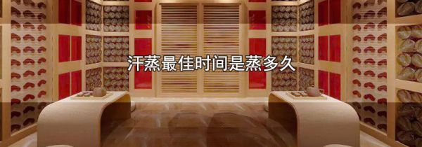 汗蒸最佳时间是蒸多久