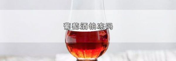葡萄酒怕冻吗