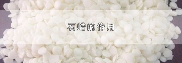 石蜡的作用