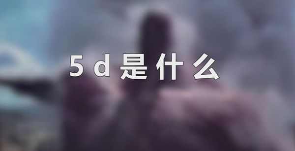 5d是什么