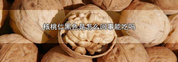 核桃仁黑色是怎么回事能吃吗