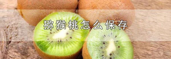 猕猴桃怎么保存