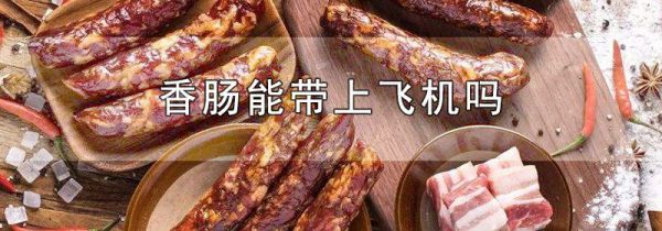 香肠能带上飞机吗