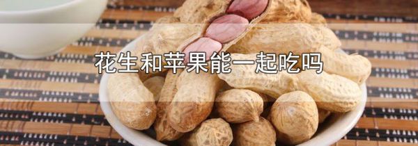 花生和苹果能一起吃吗