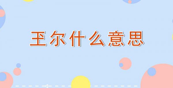 玊尔什么意思