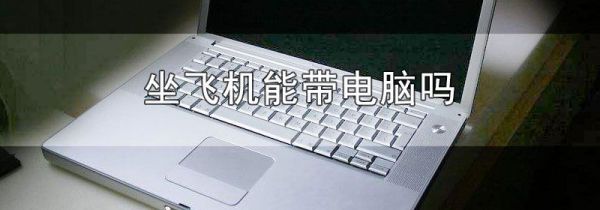 坐飞机能带电脑吗