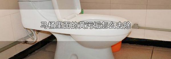 马桶里面的黄污垢怎么去除
