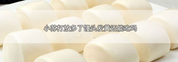 小苏打放多了馒头发黄还能吃吗