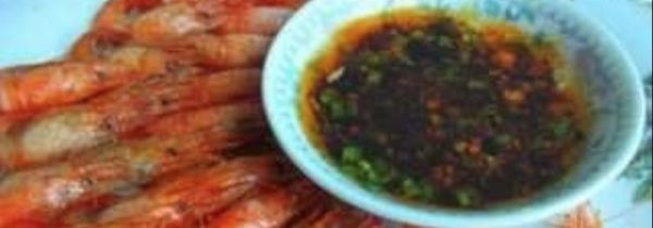 清水虾的蘸料怎么调