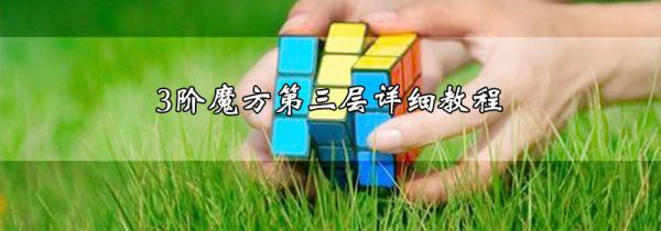 3阶魔方第三层详细教程