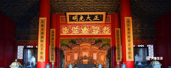 正大光明匾在故宫哪个殿 正大光明匾的由来