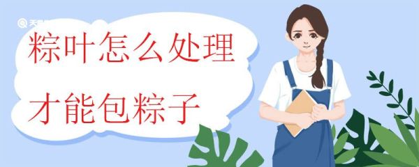 粽叶怎么处理才能包粽子 粽子时包成三角形还是正方形