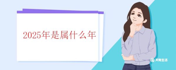 2025年是属什么年 2025年的特殊含义