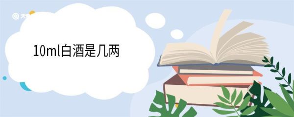 10ml白酒是几两 两是什么单位