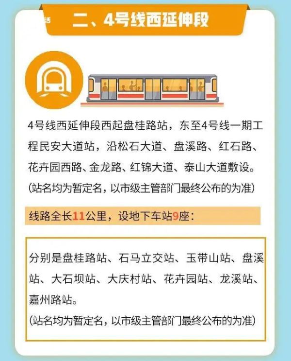 重庆4号线西延伸段站点 重庆轨道交通4号线二期通过竣工验收