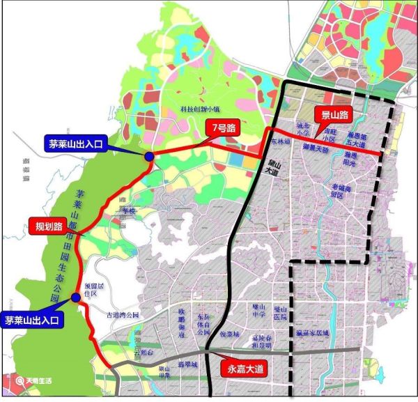 重庆璧山云巴3号线线路走向 重庆璧山云巴3号线线路示意图