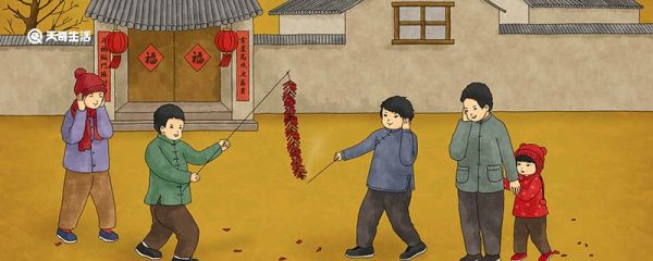 放鞭炮的来历 放鞭炮来历