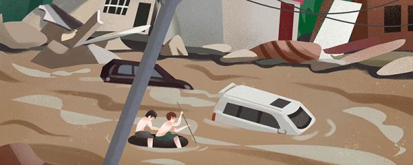 遇到洪水来不及撤离应该怎么办 遇到洪水来不及撤离怎么办