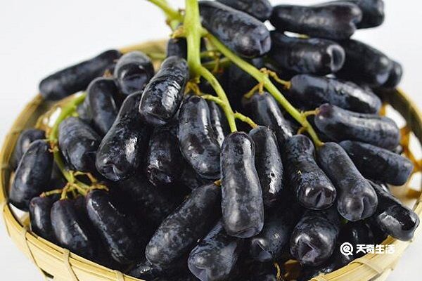 手指黑提子的功效与作用 手指黑提子主要有什么功效