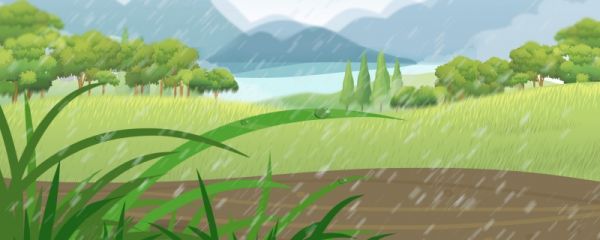 关于雨水节气的文案 雨水节气温柔文案精选