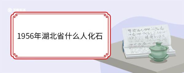 1956年湖北省什么人化石 什么是长阳人