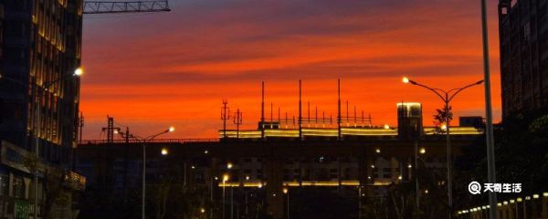 晚霞和火烧云的区别 晚霞和火烧云的区别是什么