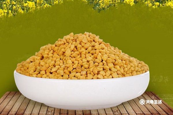 油菜花蜂花粉的功效和特点 油菜花蜂花粉的功效