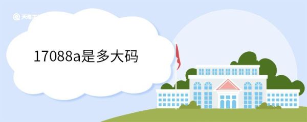 17088a是多大码 常见衬衫T恤尺寸