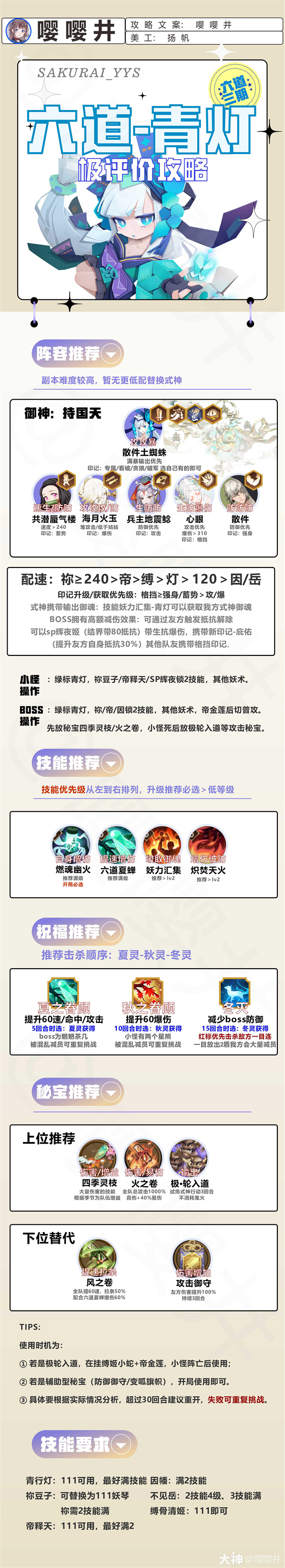 阴阳师错季森极评分攻略心得分享