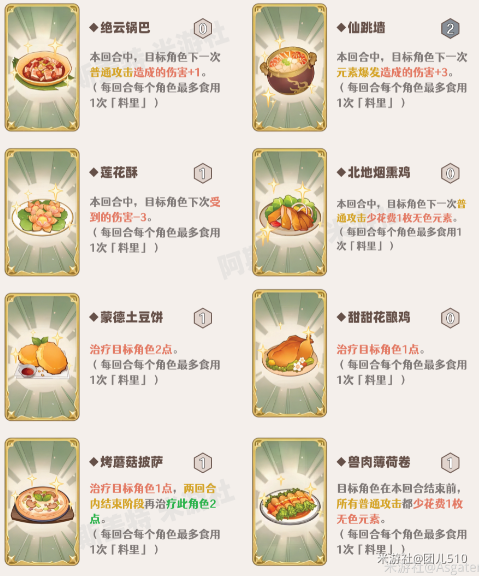 原神七圣召唤召唤流牌组搭配推荐