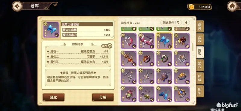 宝石研物语伊恩之石饰品搭配攻略