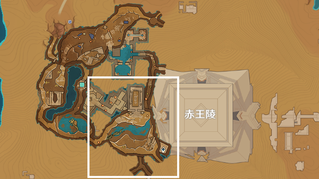 原神3.1沙漠地下空间探索指南地图一览