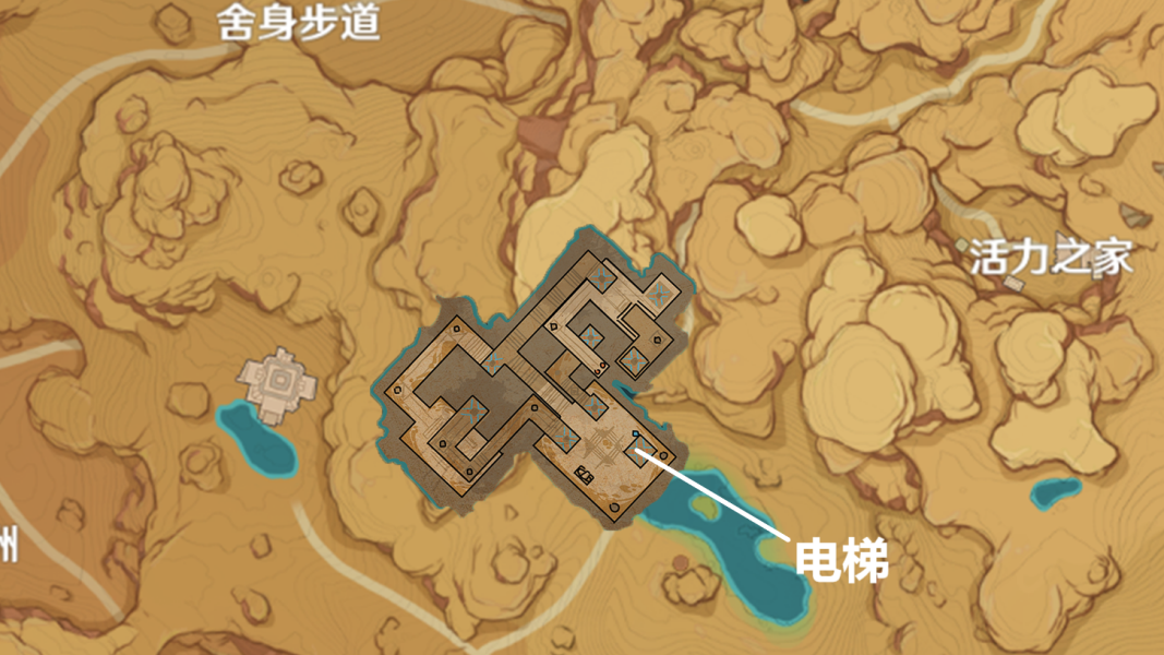 原神3.1沙漠地下空间探索指南地图一览