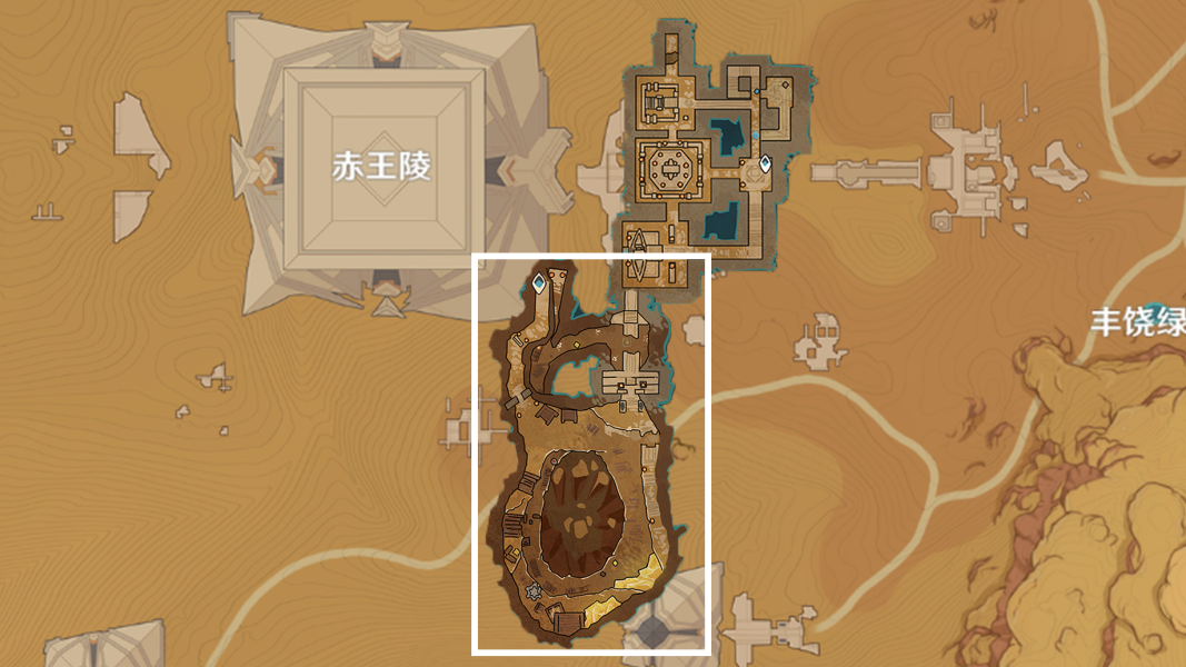 原神3.1沙漠地下空间探索指南地图一览