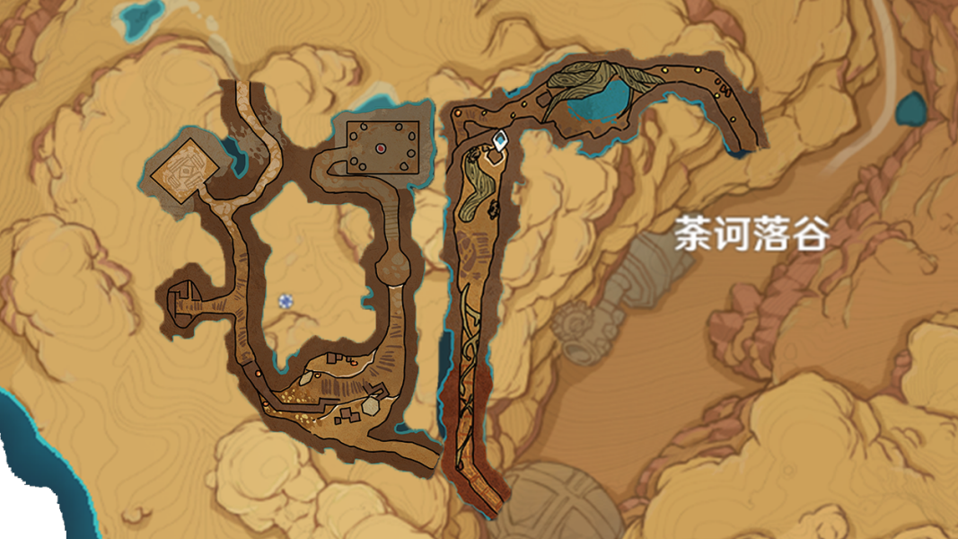 原神3.1沙漠地下空间探索指南地图一览