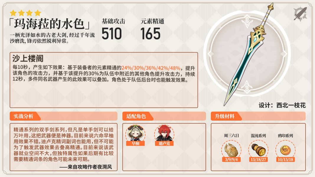 原神3.1武器池值得抽吗
