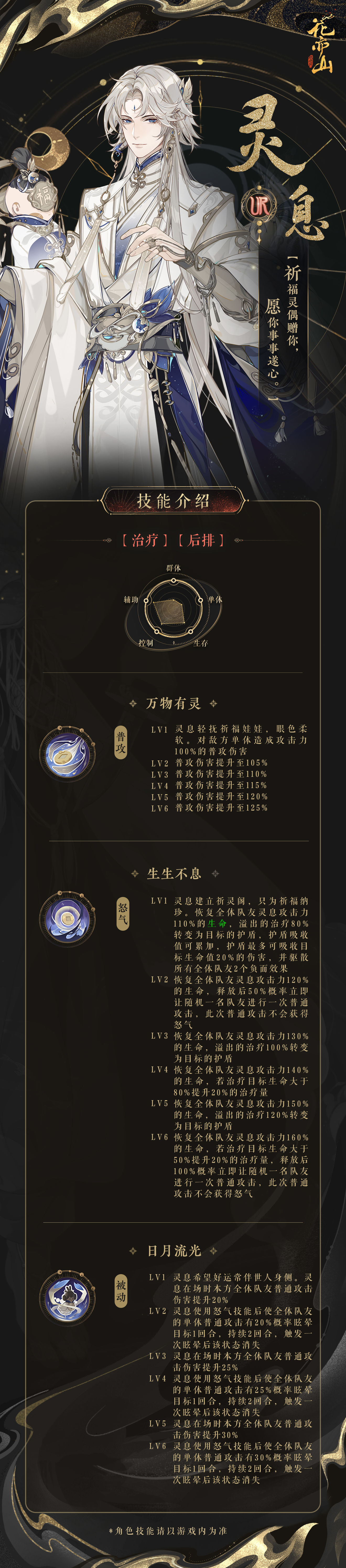 花亦山心之月灵息值得抽吗