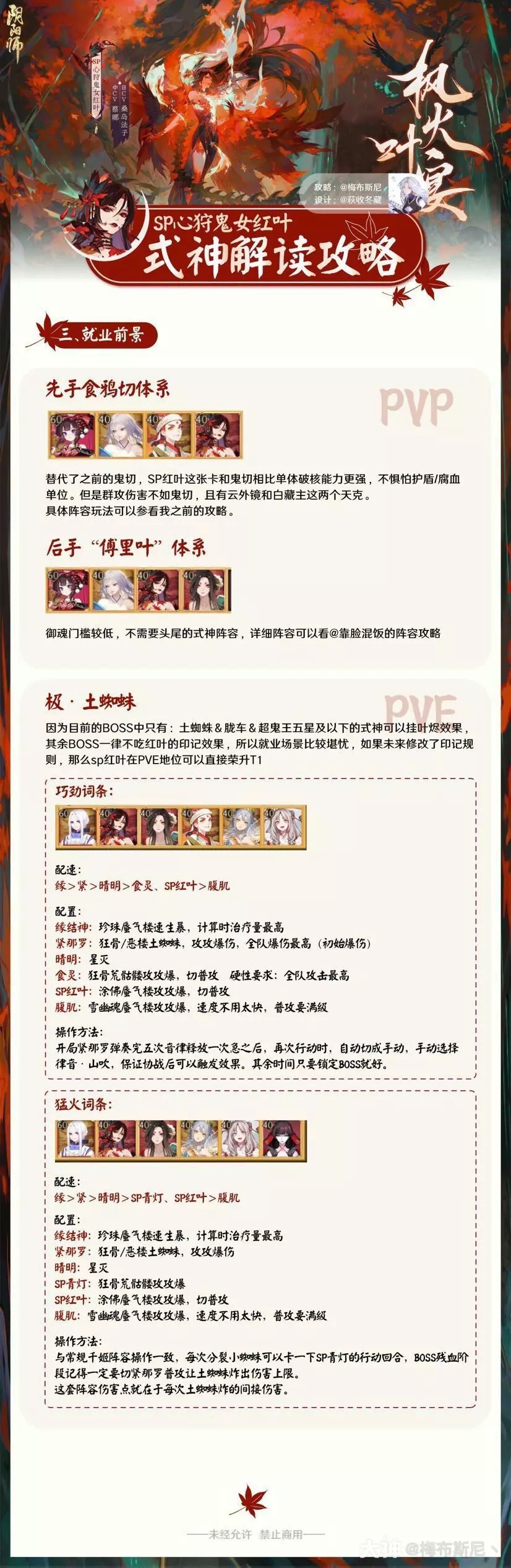 阴阳师SP心狩鬼女红叶值得养吗
