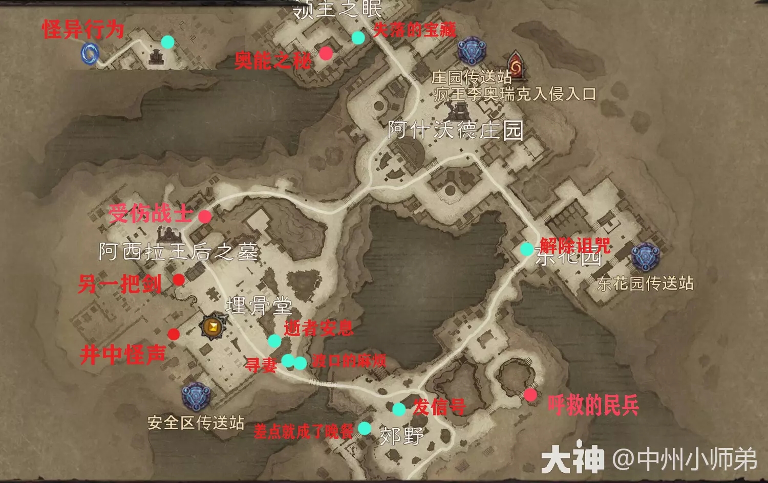 暗黑破坏神不朽全探索任务位置一览