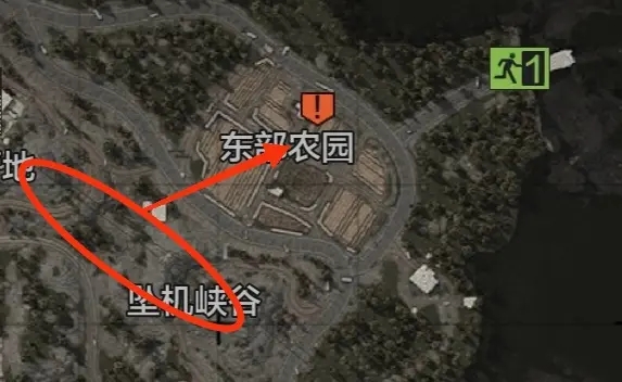 暗区突围山谷封锁区老6点位分享
