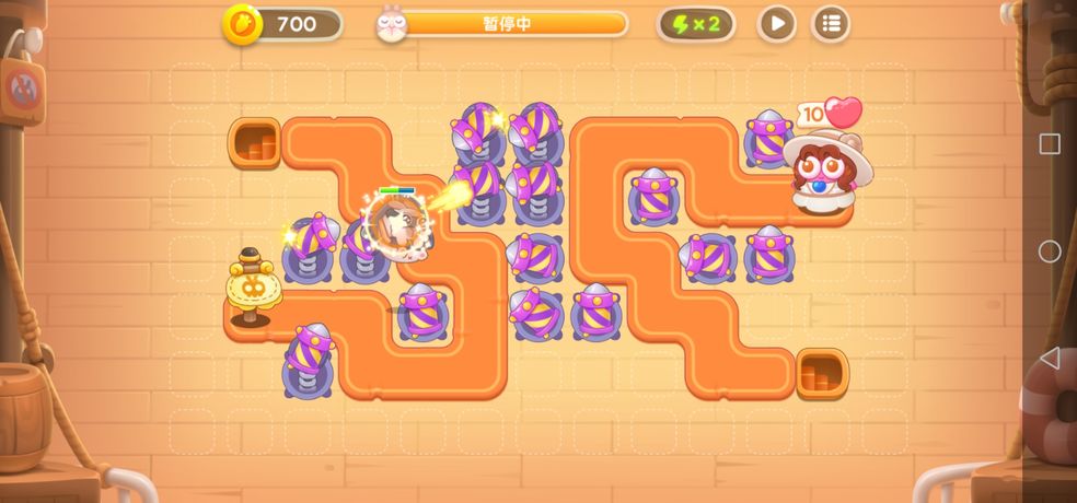 保卫萝卜4主题2第13关全清攻略