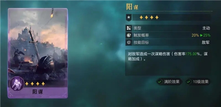 重返帝国阳谋技能用法攻略