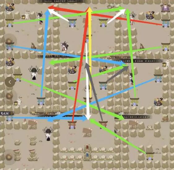 阴阳师百鬼乱狱第四关迷宫路线攻略