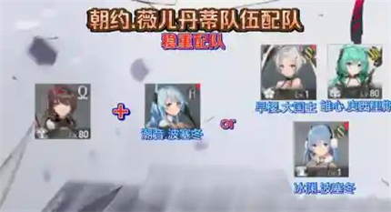 深空之眼朝约薇儿丹蒂阵容配队攻略