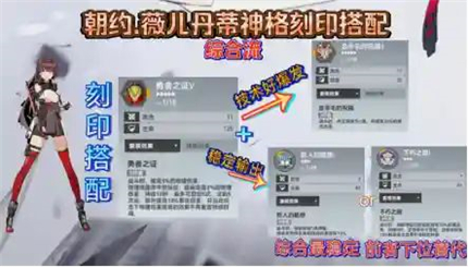 深空之眼朝约薇儿丹蒂神格刻印搭配推荐